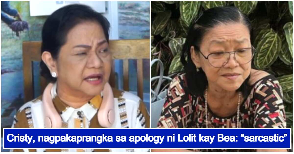 Cristy Fermin Tinawag Na Sarkastiko Ang Pag Sorry Ni Lolit Solis Kay