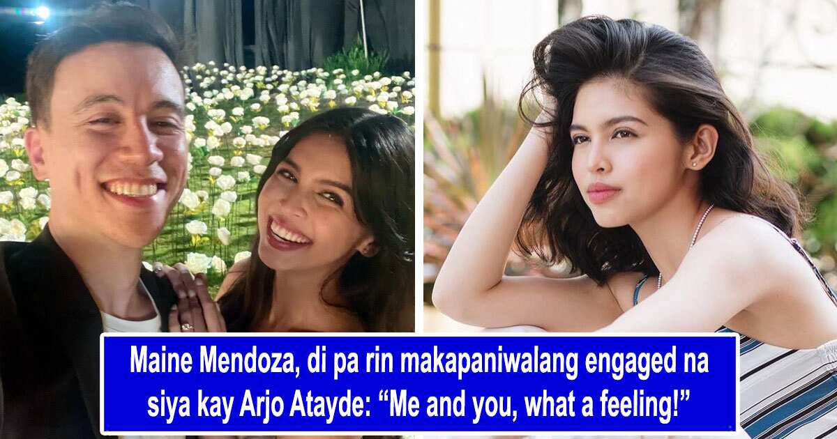 Maine Mendoza Di Pa Rin Makapaniwalang Engaged Na Siya Kay Arjo Atayde