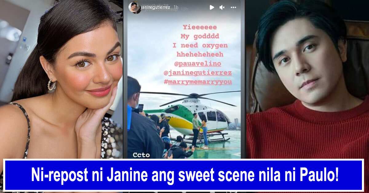 Janine Gutierrez Reposts Sweet Scene With Paulo Avelino From Marry Me