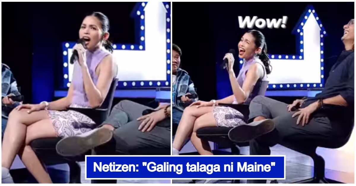 Video Ni Maine Mendoza Na Kumakanta Ng Araw Gabi Habang Commercial