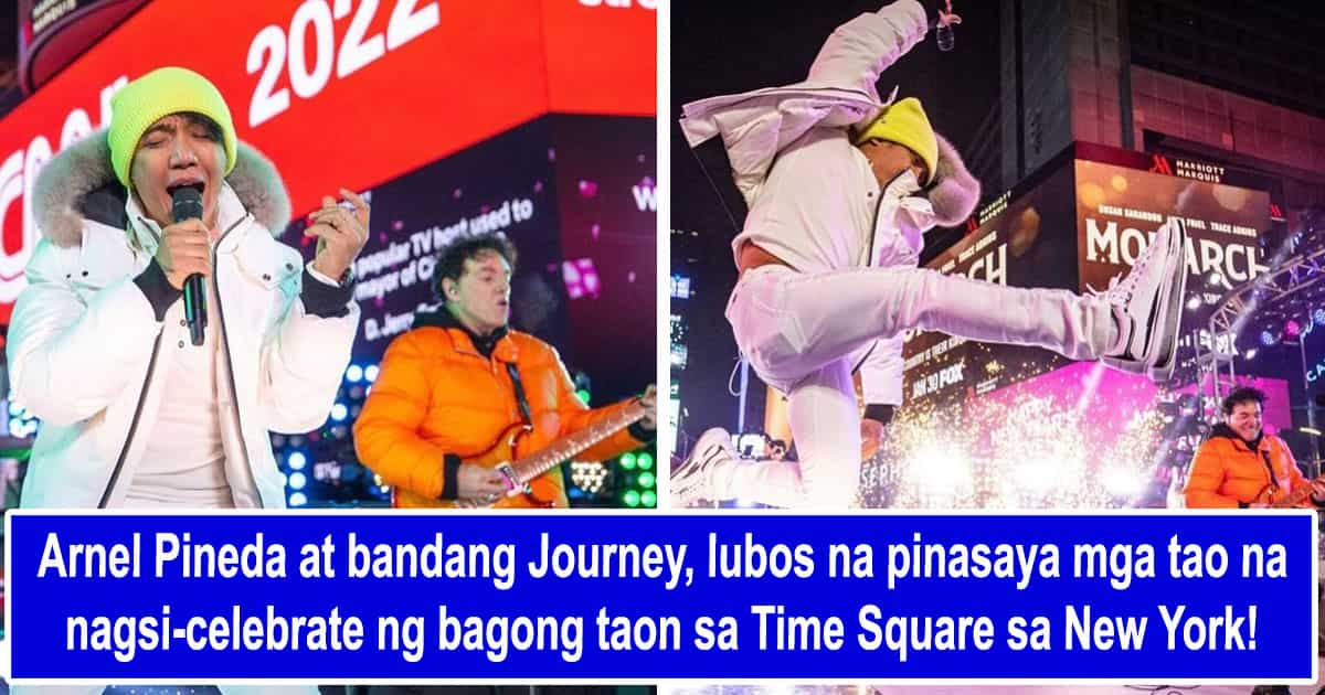 Arnel Pineda At Bandang Journey Lubos Na Pinasaya Mga Tao Sa Times