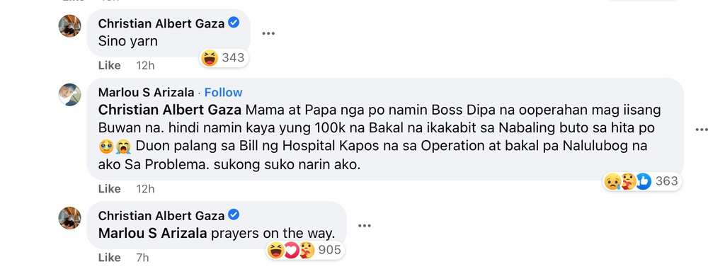 Xander Ford, humihingi ng donasyon mula kay Donnalyn para sa mga biyenan niya