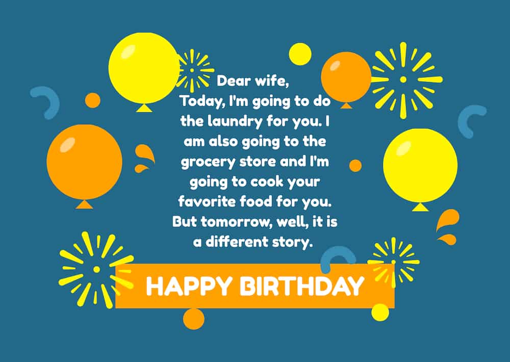 happy birthday message for wife