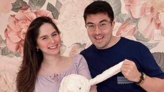Pasilip sa baby nina Jessy Mendiola, Luis Manzano, kinagiliwan ng netizens