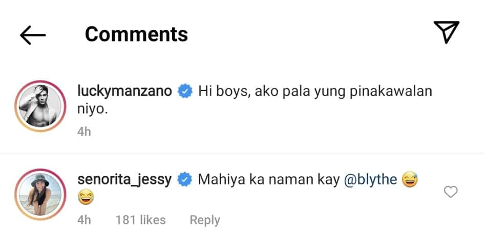 Jessy Mendiola on Luis Manzano's viral post: "Mahiya ka naman kay Blythe"