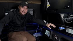 JM de Guzman shows off his luxurious van with bed, TV, cooler and closet