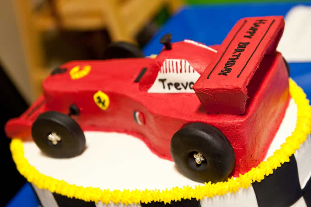 Cars cake design