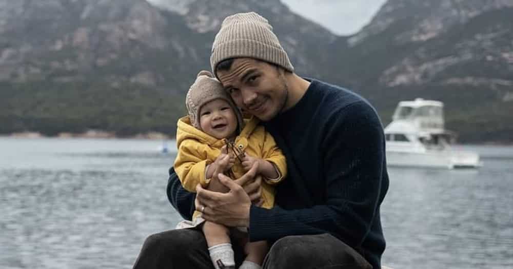Video of baby Dahlia as dad Erwan Heussaff’s workout buddy goes viral