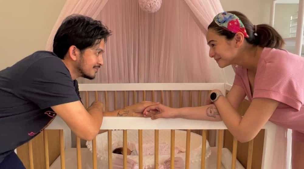Dennis Trillo posts photo showing glimpse of his, Jennylyn Mercado’s baby