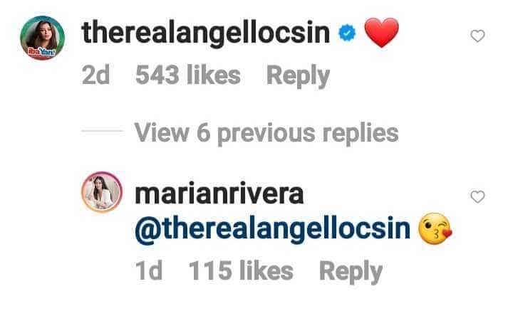 Angel Locsin commends Marian Rivera’s daring photo on social media