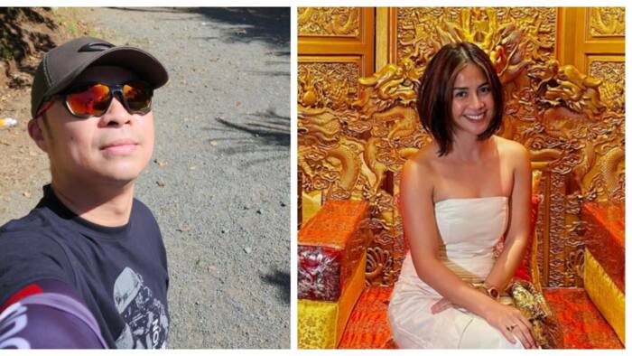 Chito Miranda praises ex-GF Kaye Abad’s beauty, teases her due to her fancy pic