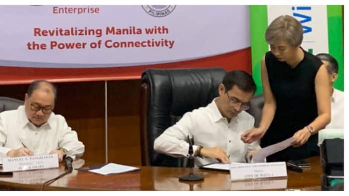 Mayor Isko signs deal to provide free WiFi in Manila