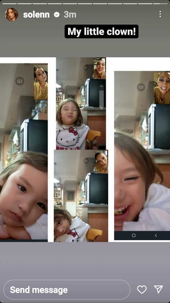 Solenn Heussaff share glimpse of fun video call with baby Thylane Bolzico
