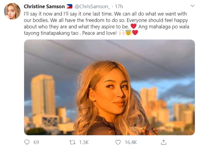 Christine Samson aka Genie-Nga, bumwelta matapos maintriga tungkol sa pagpaparetoke