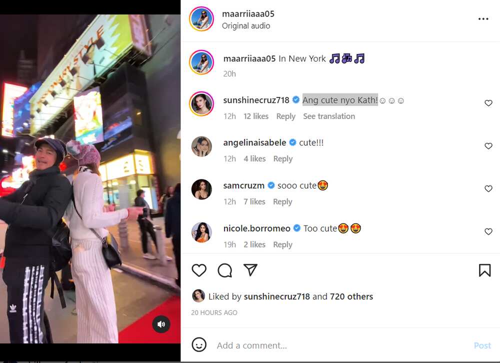 Sunshine Cruz sa video nina Cesar Montano at Kath Angeles: "Ang cute nyo Kath" Sunshine Cruz sa video nina Cesar Montano at Kath Angeles: "Ang cute nyo Kath"
