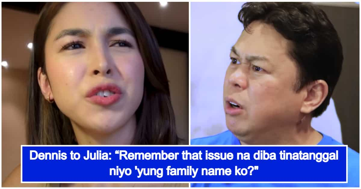 Julia Barretto, Dennis Padilla talk on actress’ past petition to change ...