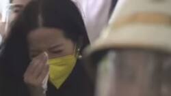Kris Aquino, nahagip ng video na humahagulgol nang ihatid na si PNoy sa huling hantungan