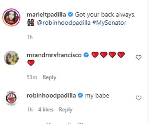 Robin Padilla’s senatorial bid receives support from wife Mariel Padilla