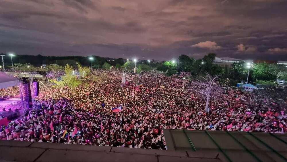 60K crowd estimate sa people's rally ni VP Leni Robredo sa Pangasinan, ayon sa local PNP