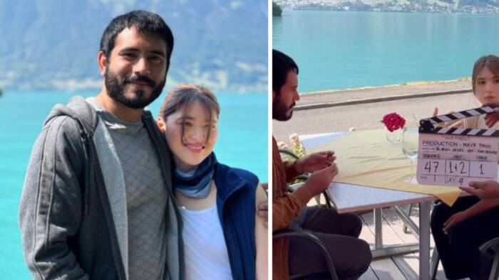 Video ng pasilip sa ginagawang movie nina Kylie Padilla, Gerald Anderson, viral