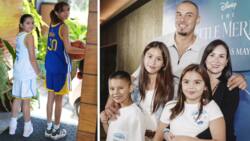 Kendra and Scarlett Kramer dress up as NBA players for school event