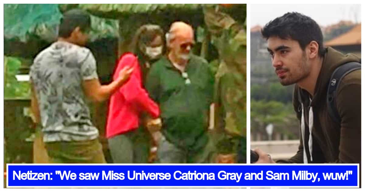 The posts show that she was with popular Kapamilya actor Sam Milby. 