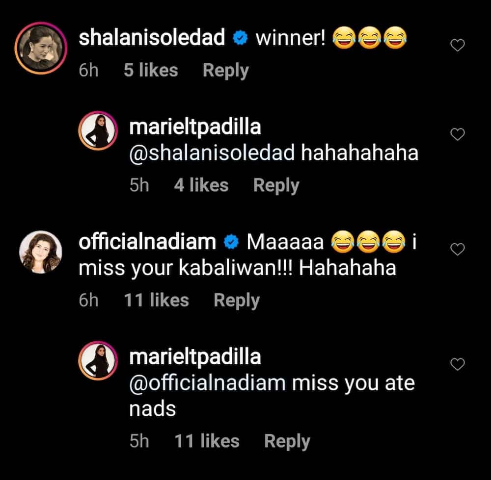 Celebrities react to Mariel Padilla's latest video on social media