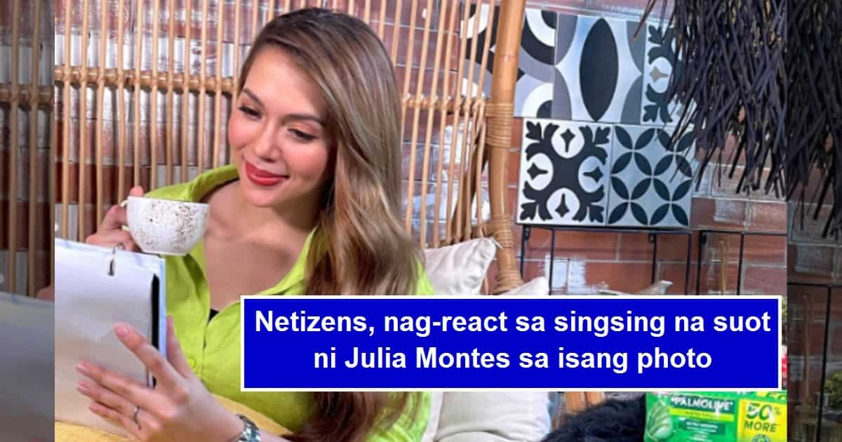 Julia Montes Ring In Her New Gorgeous Photo Gets Noticed By Netizens