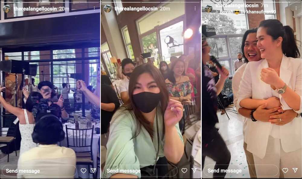 Angel Locsin, ipinasilip ang gender reveal party ni Dimples Romana