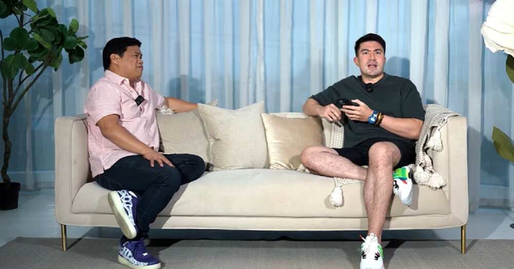Ogie Diaz and Luis Manzano (Screengrab from Luis Manzano's YouTube channel)