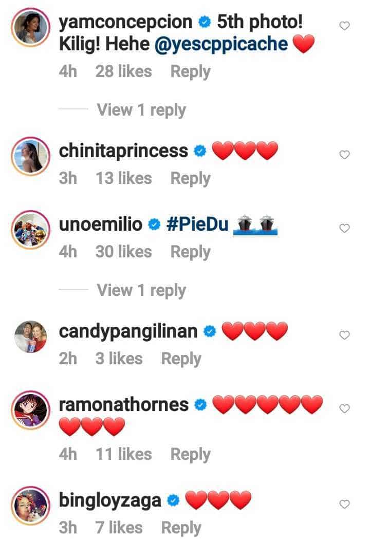 Celebrities, kinilig sa bagong sweet photos nina Edu Manzano at Cherry Pie Picache