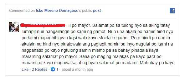 Netizen, isiniwalat ang ginawa ni Mayor Isko Moreno para sa kanyang tatay