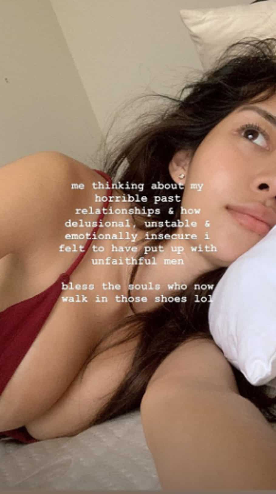 James Reid's ex-GF Ericka Villongco writes an intriguing post about her past relationships