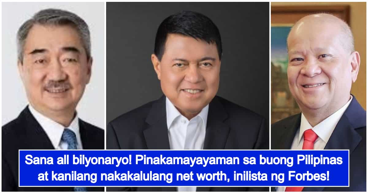 Forbes' Billionaires List Reveals Richest Men in PH for 2020