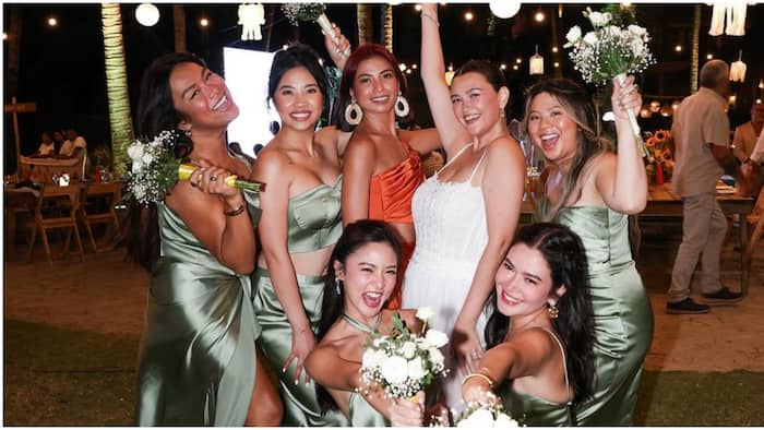 Angelica Panganiban posts lovely photos with her bridesmaids