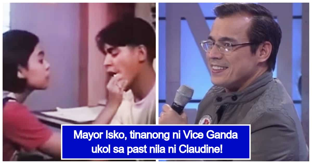 Isko Moreno, tinanong ni Vice kung totoong naging sila noon ni Claudine ...