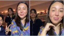 Marjorie Barretto, spotted sa cute na TikTok video ng mga anak na sina Leon at Erich Barretto