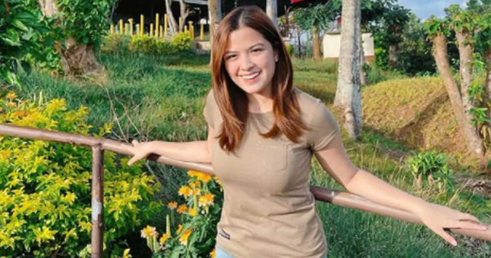 Alexa Ilacad receives flowers from fellow 'PBB' ex-housemate Eian Rances