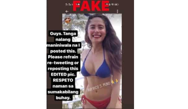 Jessy Mendiola slams fake news that she disrespected the late Rico J. Puno