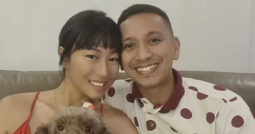 Jhong Hilario welcomes daughter Sarina to the Christian world