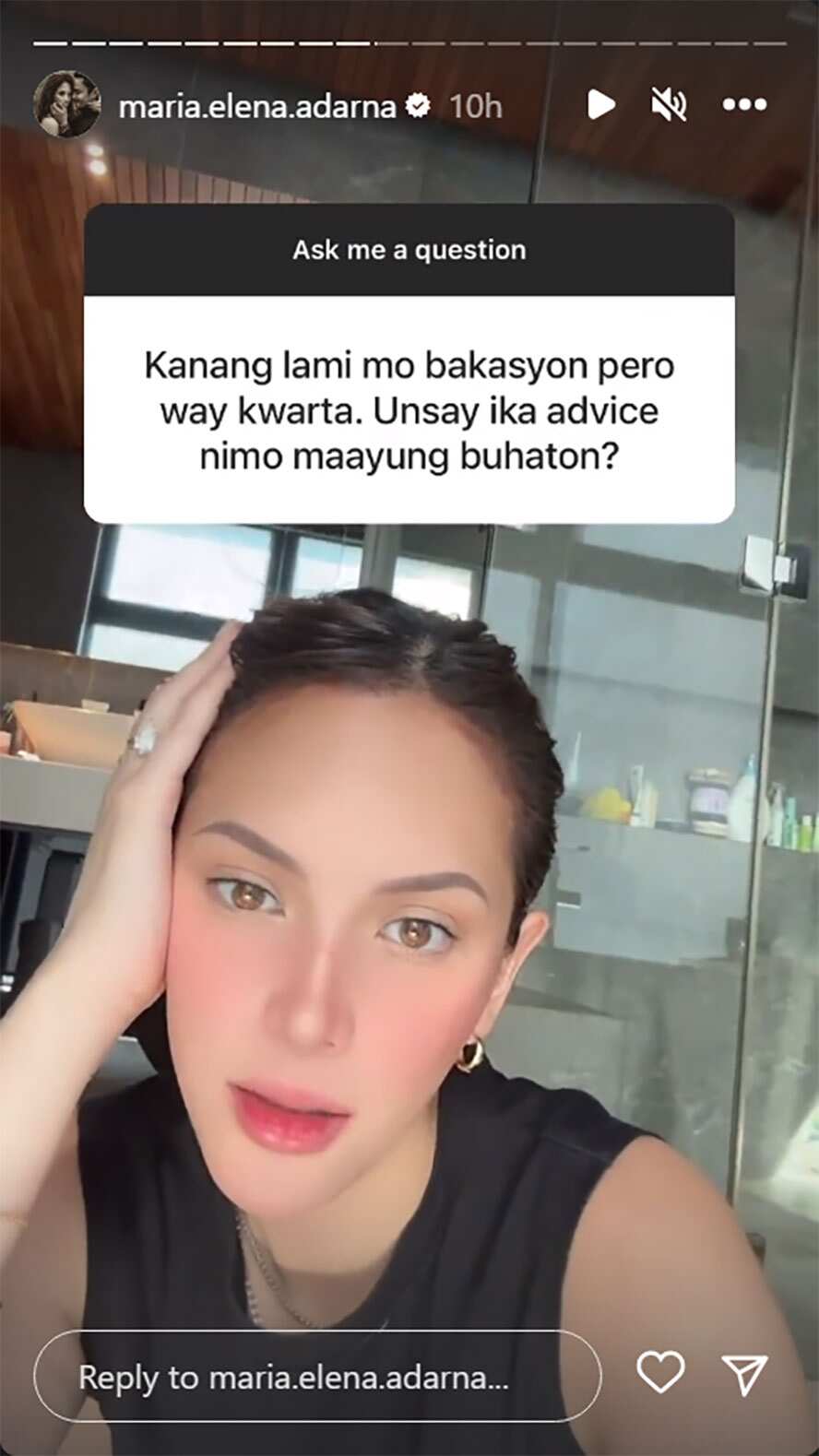 Ellen Adarna, sinagot tanong kung ano mabuti gawin pag walang perang pangbakasyon: “Matulog ka na lang”