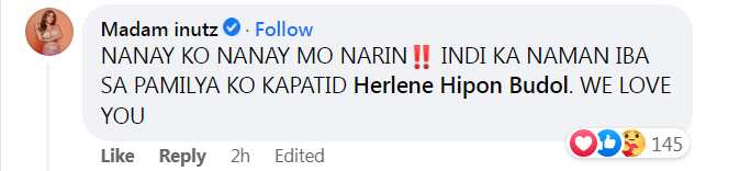 Herlene Budol, emosyonal habang niyayakap ang ina ni Madam Inutz: “Ganto rin 'yung balat ng nanay ko”