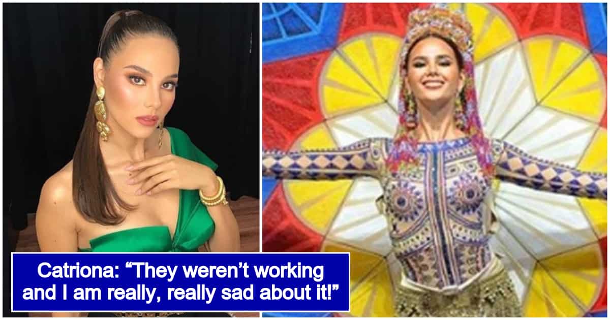 Catriona Gray breaks her silence about national costume ...