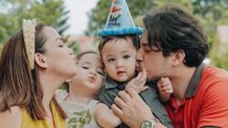 Geoff Eigenmann & partner throw epic 1st birthday party at home for their son