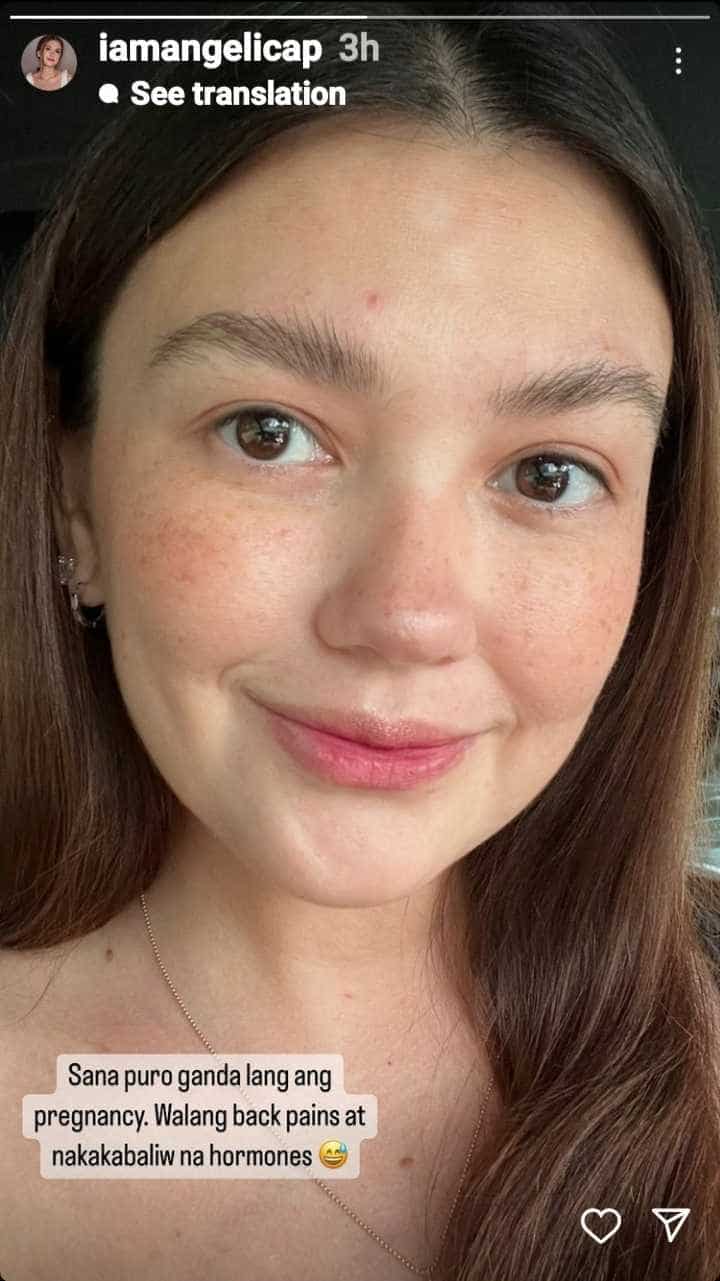 Angelica Panganiban posts lovely selfie, captions her wish about pregnancy