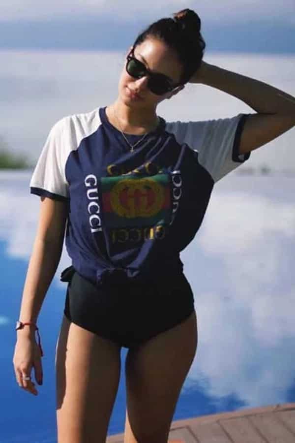 Sarah Lahbati shows off her growing Gucci collection
