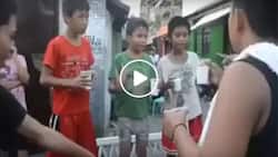 These kids were asked to blow that glass filled with flour...what happened next isn't what you're expecting!
