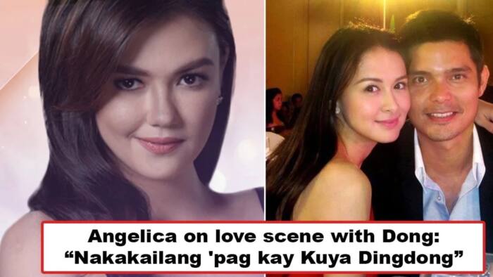 Iba siya sa mga lalake! Angelica Panganiban reveals she does not feel awkward on love scenes with her leading men but Dingdong Dantes is an exception
