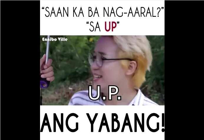 UP (University of the Philippines)?.. Cocky! Video went viral!