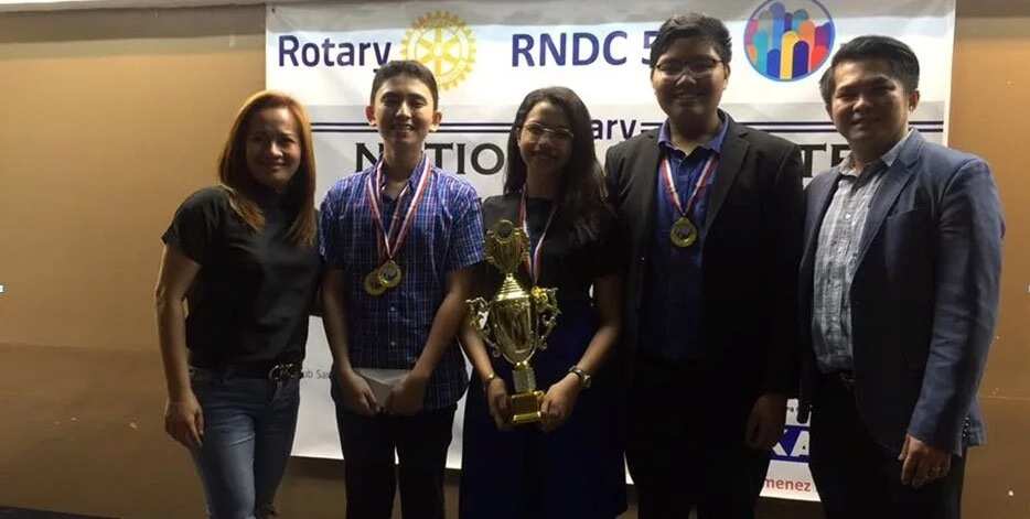 La Sallian debaters shine in Rotary National Debate Competition on commercialization of indigenous cultures